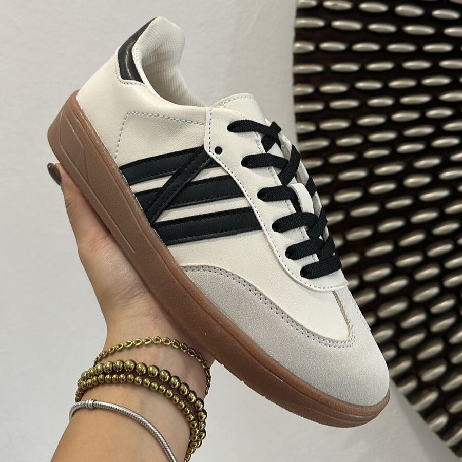 TENIS LATTE CON NEGRO