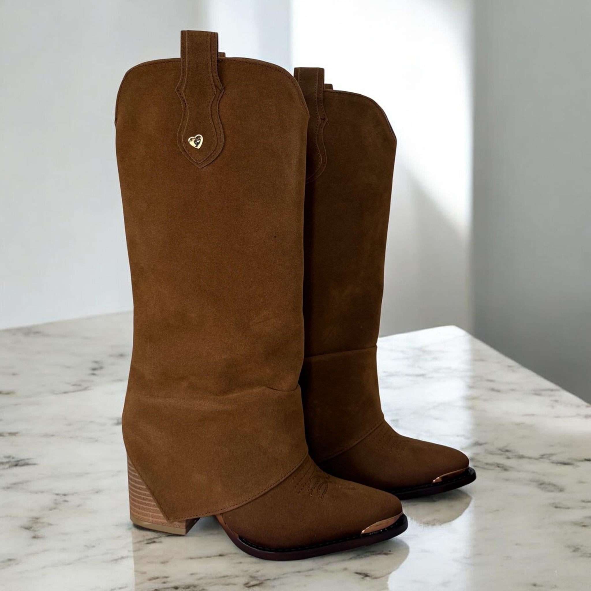 Bota Dakar camel