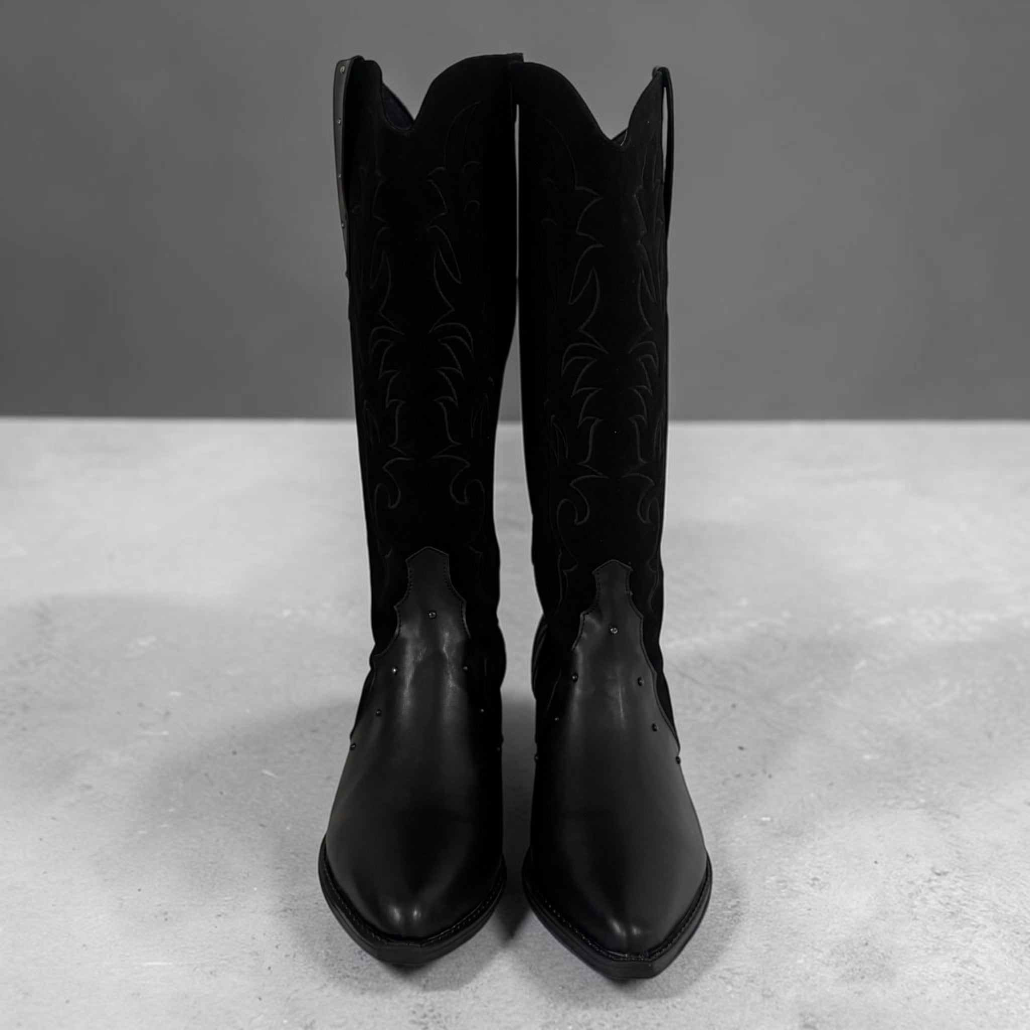 Bota Gamuza negro