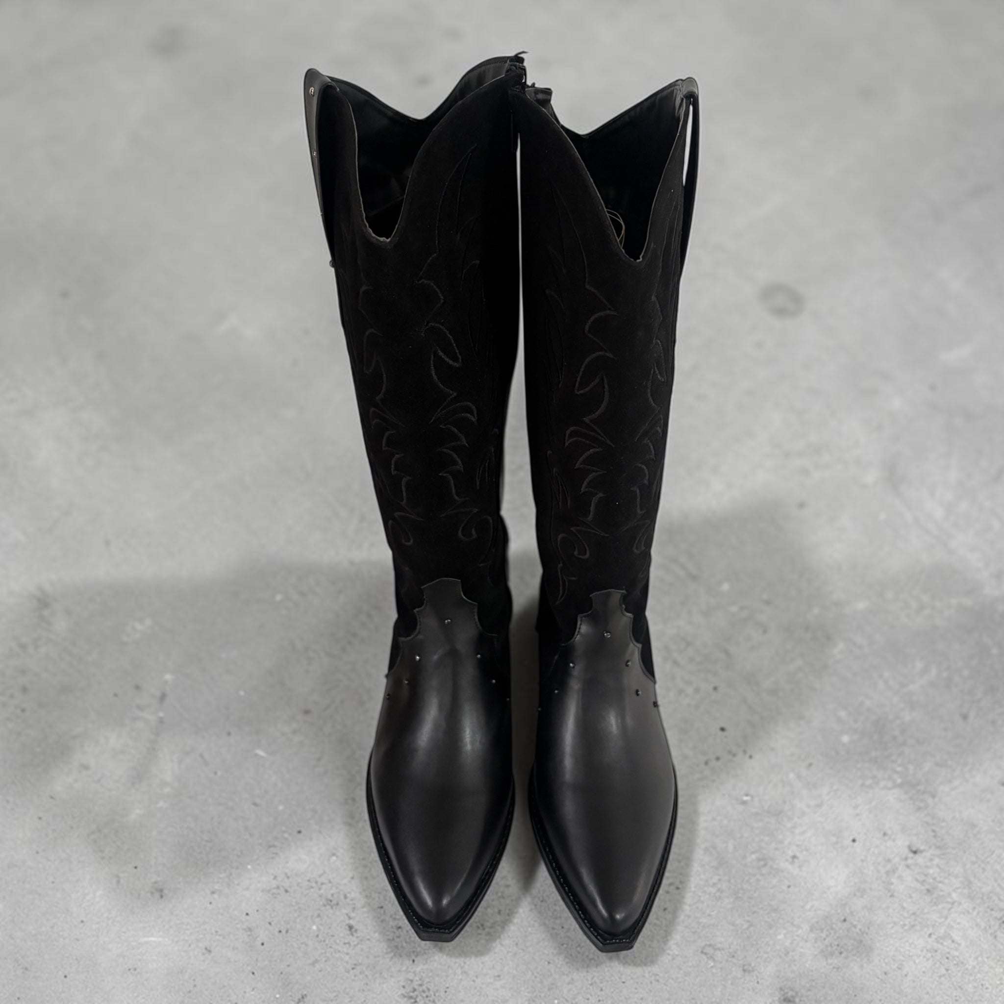 Bota Gamuza negro