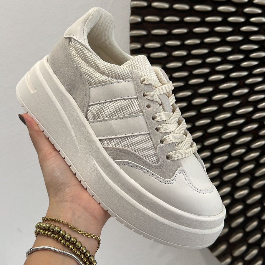 TENIS LATTE SUELA ALTA