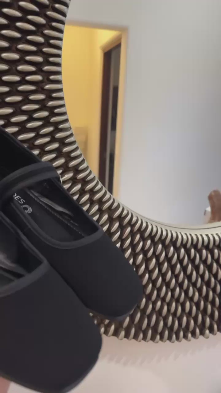 VALERINAS LISAS NEGRA